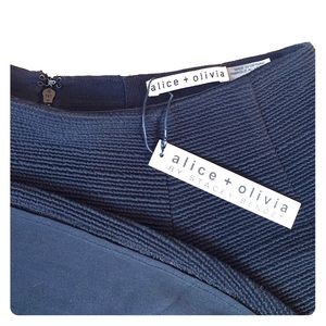 Alice + Olivia Sibel Skirt (Black)